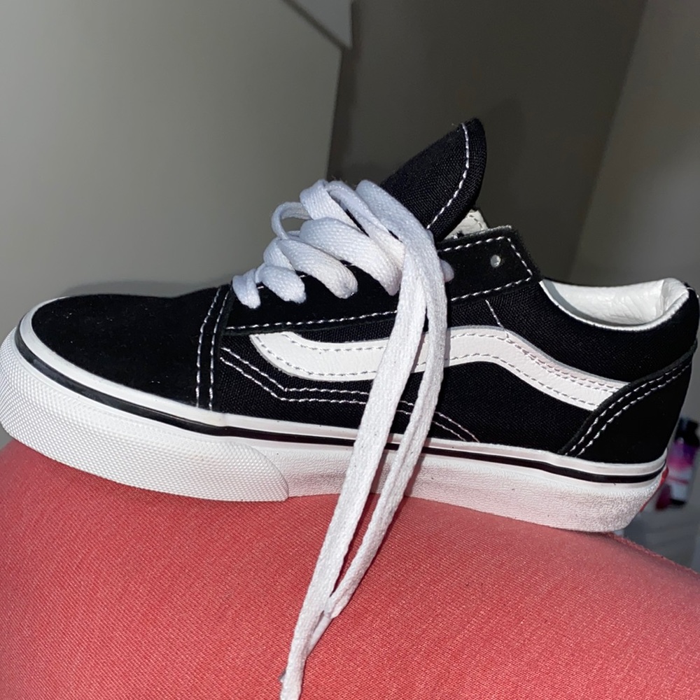 Classic black and white vans